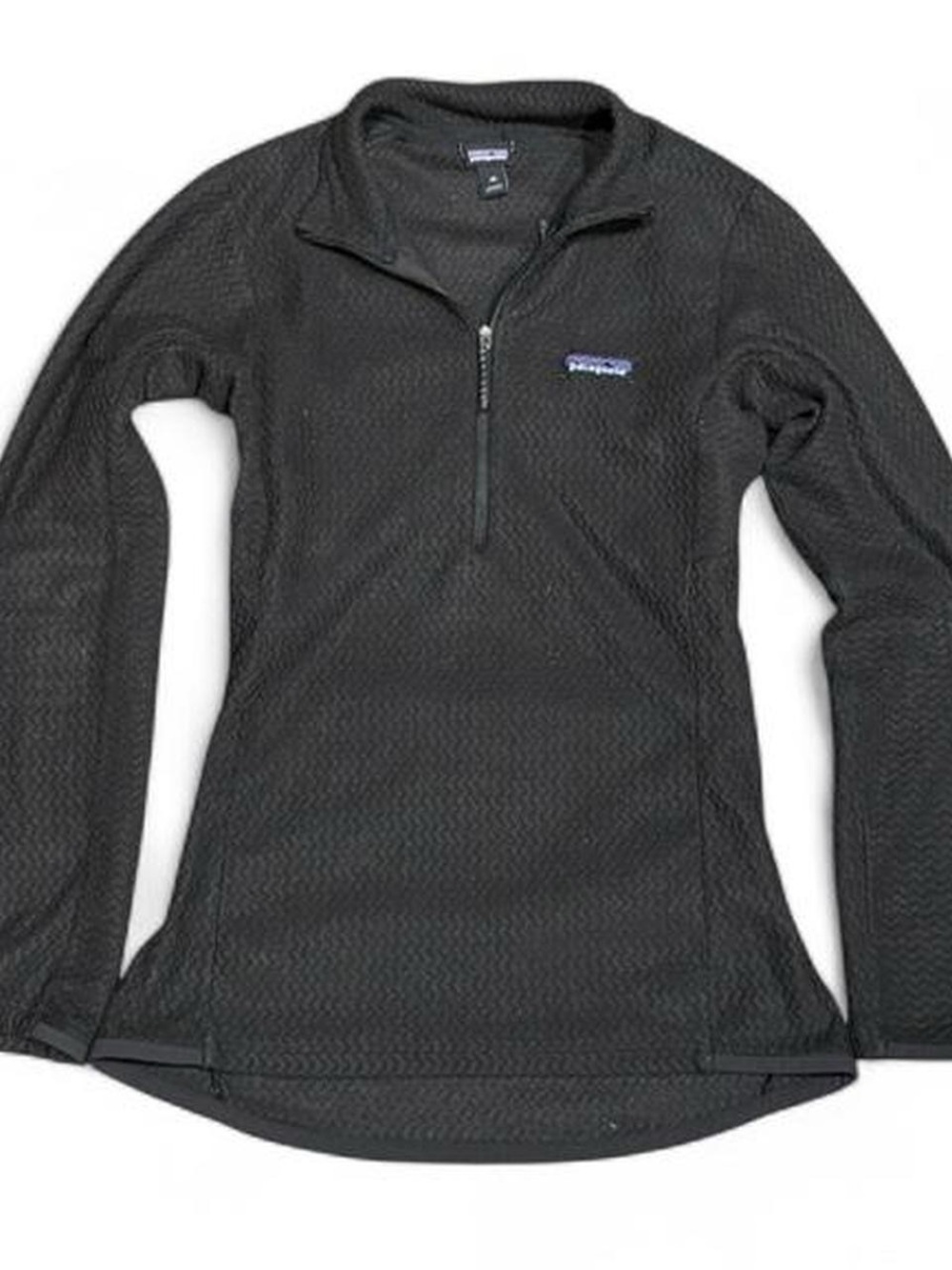Patagonia Quarter Zip Grid Fleece Track Light Jacket